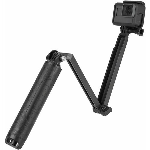 Монопод-трансформер Telesin 3-WAY с ручкой поплавком для экшен камер GoPro, DJI (20-52 см)