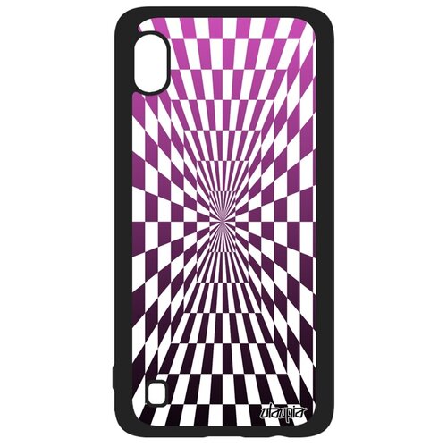 фото Чехол на мобильный galaxy a10, "иллюзия шахмат" двухцветный зеркало utaupia