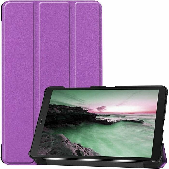 Умный чехол для Samsung Galaxy Tab A 8.0 SM-T290/T295, фиолетовый