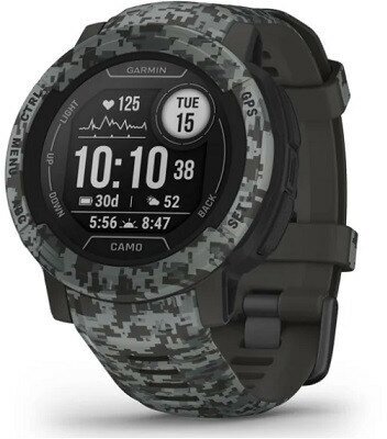 Умные часы Garmin Instinct 2 Camo 45mm Graphite 010-02626-03