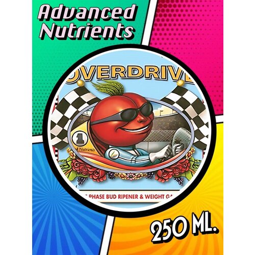 стимулятор цветения advanced nutrients overdrive 0 5л Стимулятор цветения Advanced Nutrients Overdrive 0.25 л (250 мл)