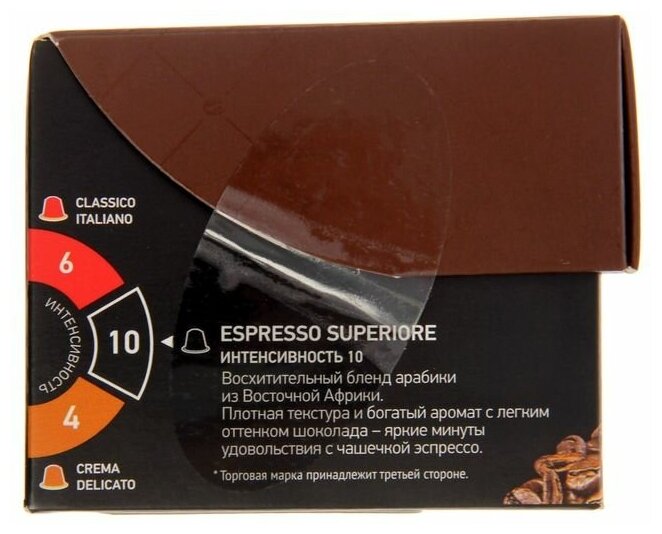 Кофе Coffesso Espresso Superiore в капсулах, 10 шт. , 1 шт. - фотография № 4