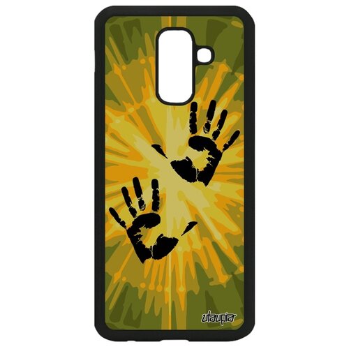 фото Чехол для мобильного galaxy a6 plus 2018, "отпечаток ладони" arm palm utaupia