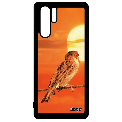 фото Чехол на huawei p30 pro, "воробей" воробьишка маленький utaupia