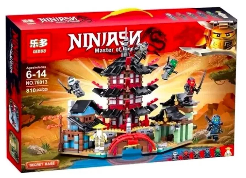 Конструктор Ninja / Ниндзя / Храм ниндзя / 76013
