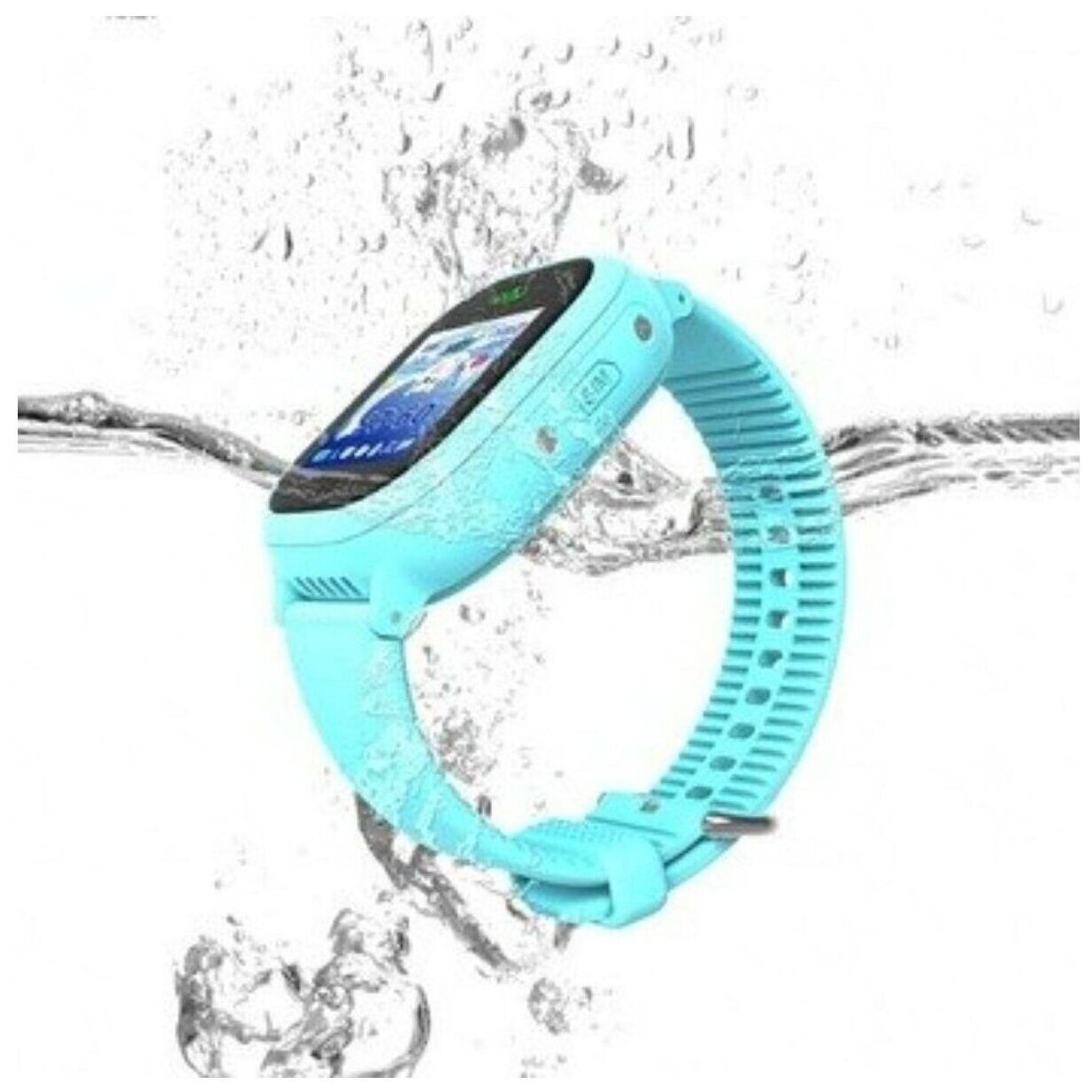 Детские умные часы Smart Baby Watch TD-06S GPS Трекер, с камерой, Micro SIM, голубой