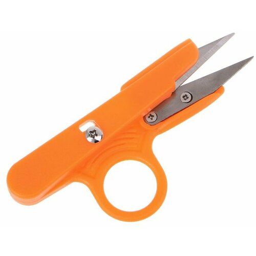 Ножницы для обрезки ниток оранжевые 13 см