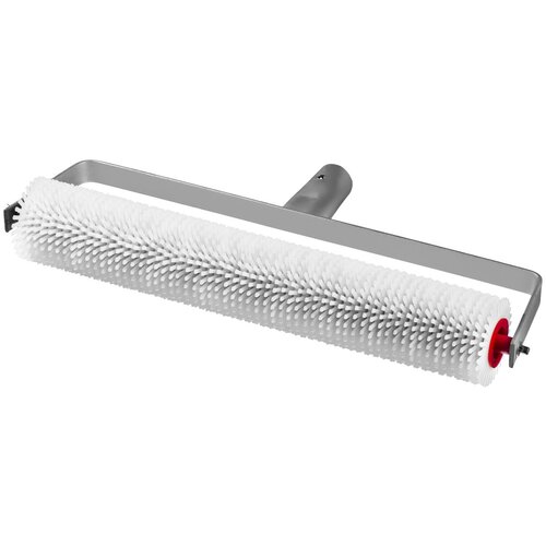 Валик игольчатый ЗУБР Мастер для наливных полов на металлической рамке под удлинитель пластмассовые иглы 13мм 72х400мм 738₽