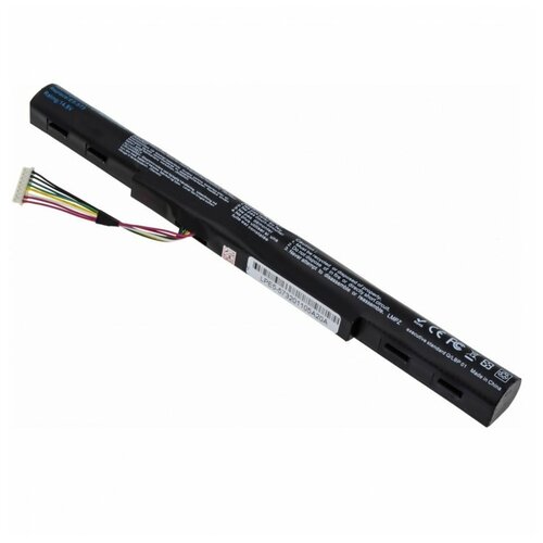 аккумуляторная батарея для ноутбука acer aspire e5 422 e5 472 al15a32 14 8v 2500mah oem черная Аккумулятор для ноутбука Acer Aspire E5-422 / Aspire E5-422G / Aspire E5-472 / Aspire E5-472G и др. (AL15A32) (14.8 В, 2600 мАч)