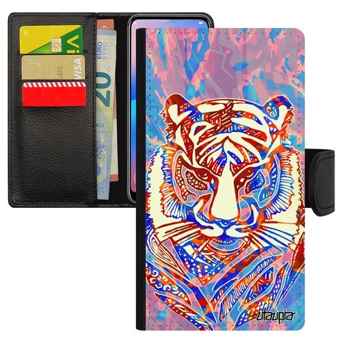 фото Чехол-книжка для мобильного galaxy a5 2017, "тигр" хищник тайга utaupia