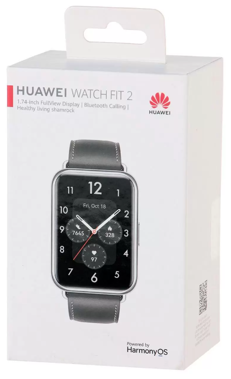 Смарт-часы HUAWEI WATCH FIT 2 YDA-B19V Nebula Gray - фотография № 20