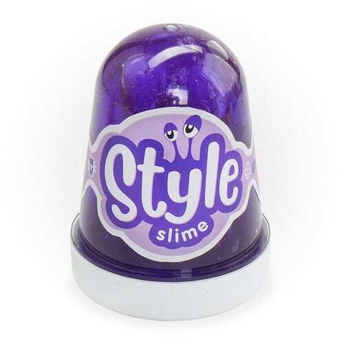 Lori Слайм STYLE SLIME Фиолетовый с ароматом вишни, 130 мл