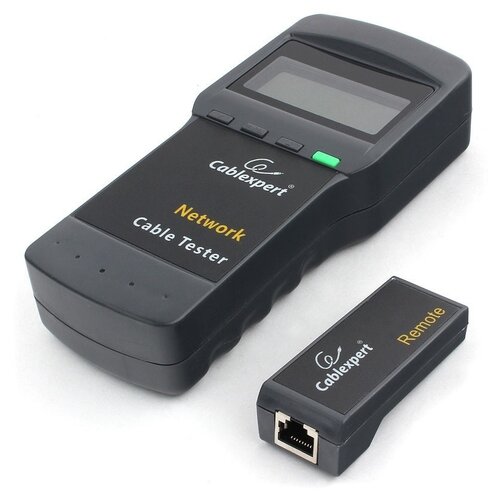 Кабельный тестер цифровой Cablexpert NCT-3 aneng m469d rj45 cable lan tester network cable tester rj45 rj11 rj12 cat5 utp lan cable tester networking tool network repair