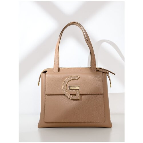 фото Сумка-тоут gironacci gir2183 vitello/calf fango/lilla