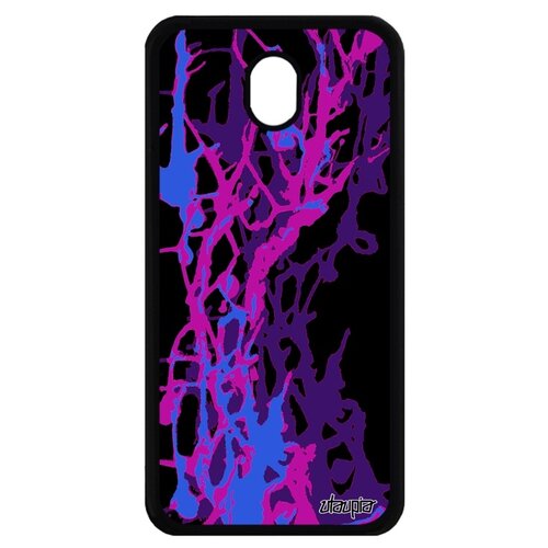 фото Чехол на телефон galaxy j7 2017, "огонь" узор фон utaupia