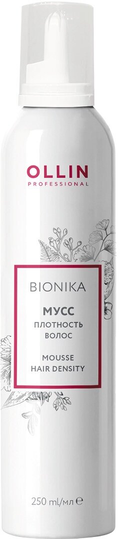 Ollin, Мусс-плотность волос BioNika, 250 мл