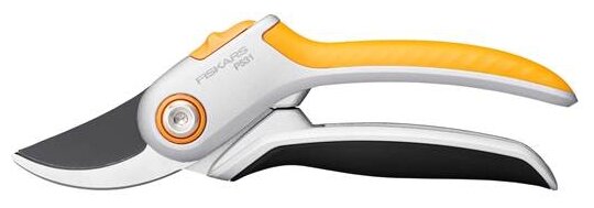 Секатор Fiskars Plus P531 плоскостной металлический - фотография № 1