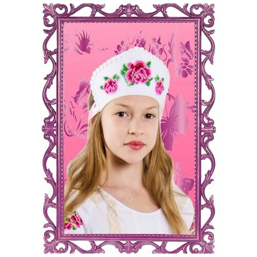 фото Набор для вышивания и шитья кокошника розовый цвет 0 каролинка кд-01 каролинка кд-01