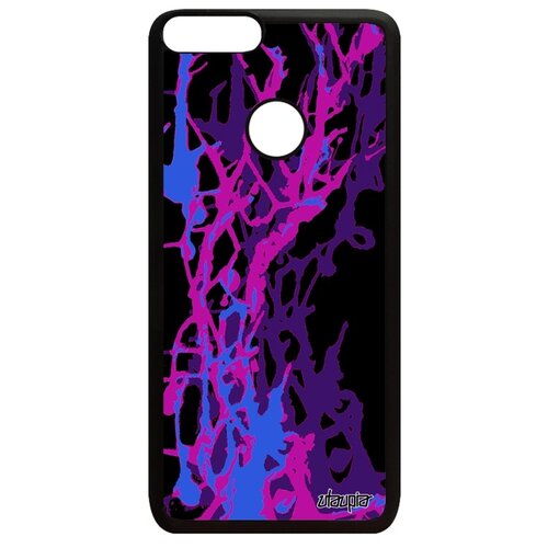 фото Чехол для смартфона p smart 2018, "огонь" узор декоративный utaupia