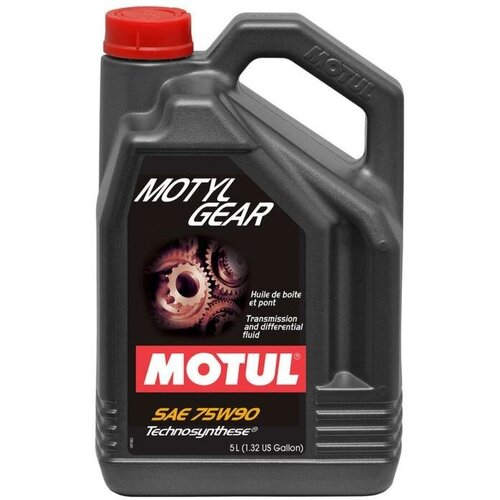 MOTUL 109057 MOTUL MOTYLGEAR 75W90 GL4/GL5 Масло трансмиссионное 5л