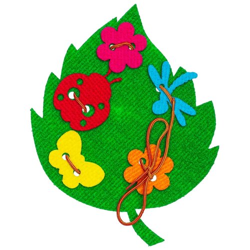 Шнуровка из ковролина 