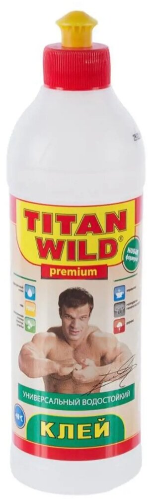 Клей Titan Wild (Титан Вилд) полимерный универсальный прозрачный 05 л