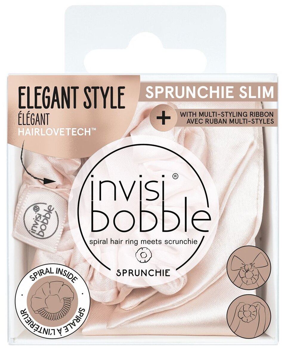 Invisibobble Резинка-браслет для волос Ballerina Bow, 1 шт (Invisibobble, ) - фото №2