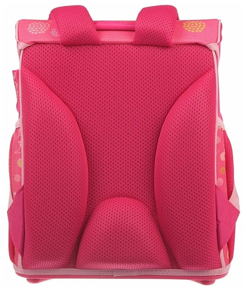 Ранец Herlitz, Loop Spring Horses без наполнения малиновый - фото №16