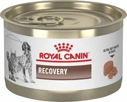 Влажный диетический корм Royal Canin Veterinary Diet для взрослых собак и кошек в период истощения/выздоровления, 195г - фото №12