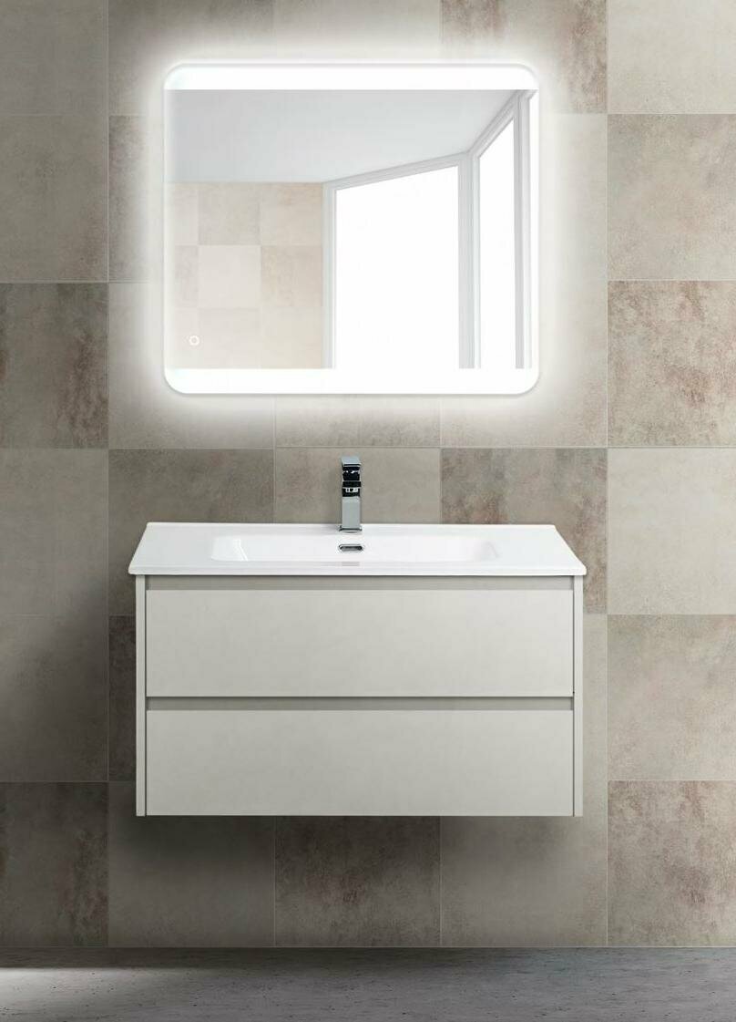 Тумба под раковину BelBagno Kraft 90, Bianco Opaco KRAFT-900-2C-SO-BO - фотография № 3