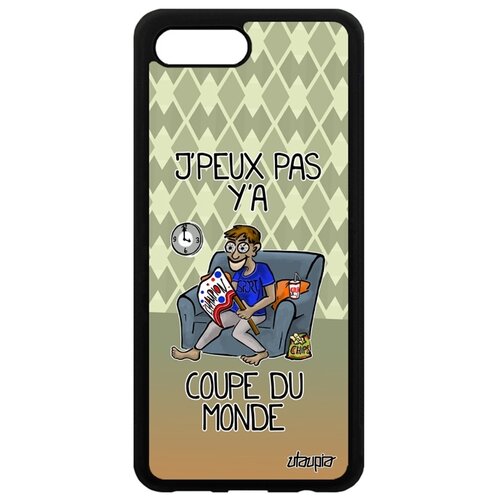 фото Чехол на телефон honor 10, "не могу - кубок мира!" комикс спорт utaupia