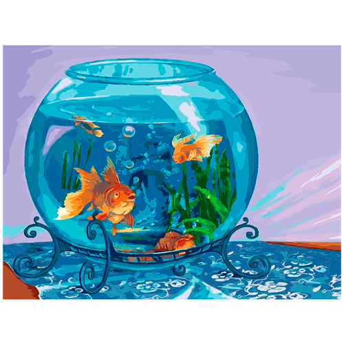 Белоснежка Картина по номерам Аквариум (060-AS), 40 х 30 см, разноцветный белоснежка картина по номерам аквариум 060 as 40 х 30 см разноцветный