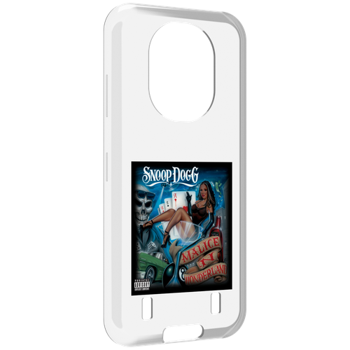 Чехол MyPads Snoop Dogg MALICE N WONDERLAND для Oukitel WP16 задняя-панель-накладка-бампер чехол mypads snoop dogg malice n wonderland для zte blade a52 задняя панель накладка бампер