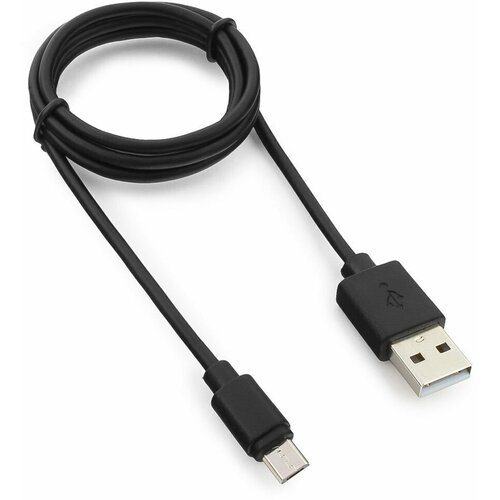 Набор из 3 штук Кабель USB 2.0 Pro Гарнизон GCC-mUSB2-AMBM-1M, AM/microBM 5P, 1 м, черный