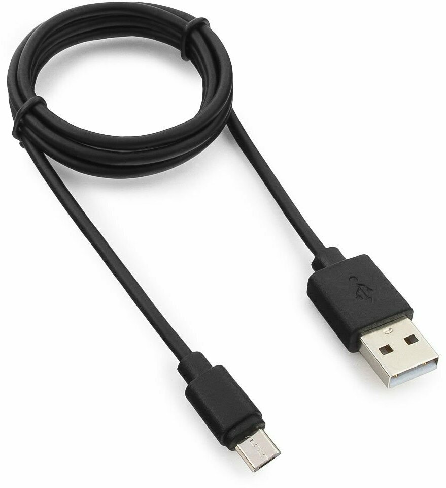 Набор из 3 штук Кабель USB 2.0 Pro Гарнизон GCC-mUSB2-AMBM-1M AM/microBM 5P 1 м черный