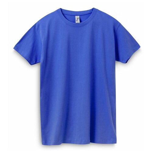 Футболка Sol's, размер 5XL, синий футболка размер 5xl белый