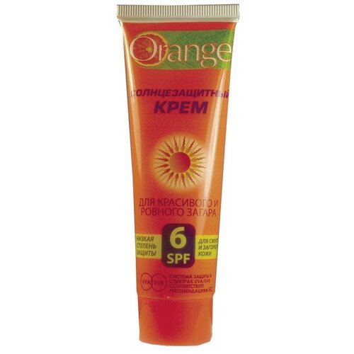 ORANGE Крем солнцезащитный Orange для загара SPF 6 90 мл 495₽