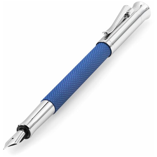 Перьевая ручка Graf von Faber-Castell Classic Guillloche Indigo