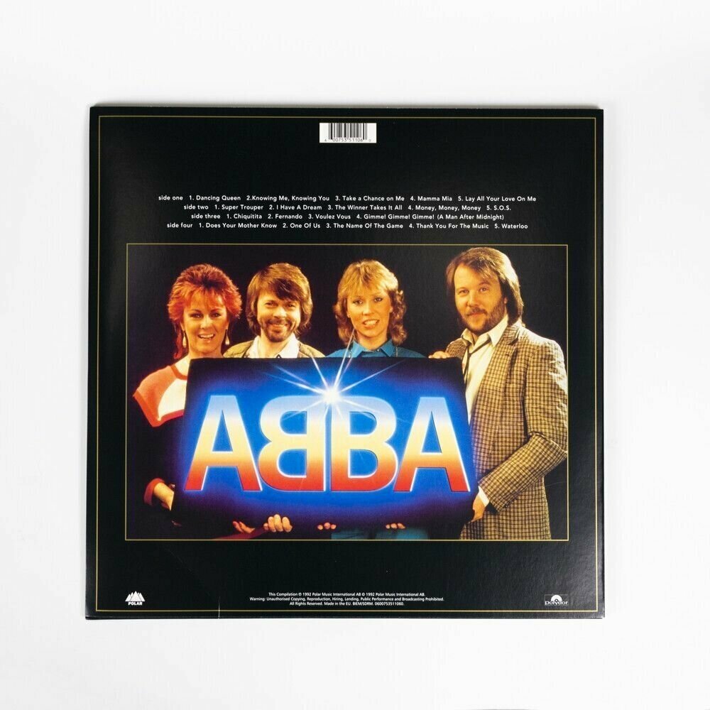 ABBA Gold: Greatest Hits (Limited Back to Black Vinyl) Виниловая пластинка Universal Music - фото №17