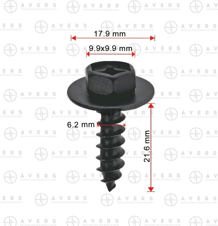 Саморез для Toyota/Lexus Арт. 9015960477 30 шт.