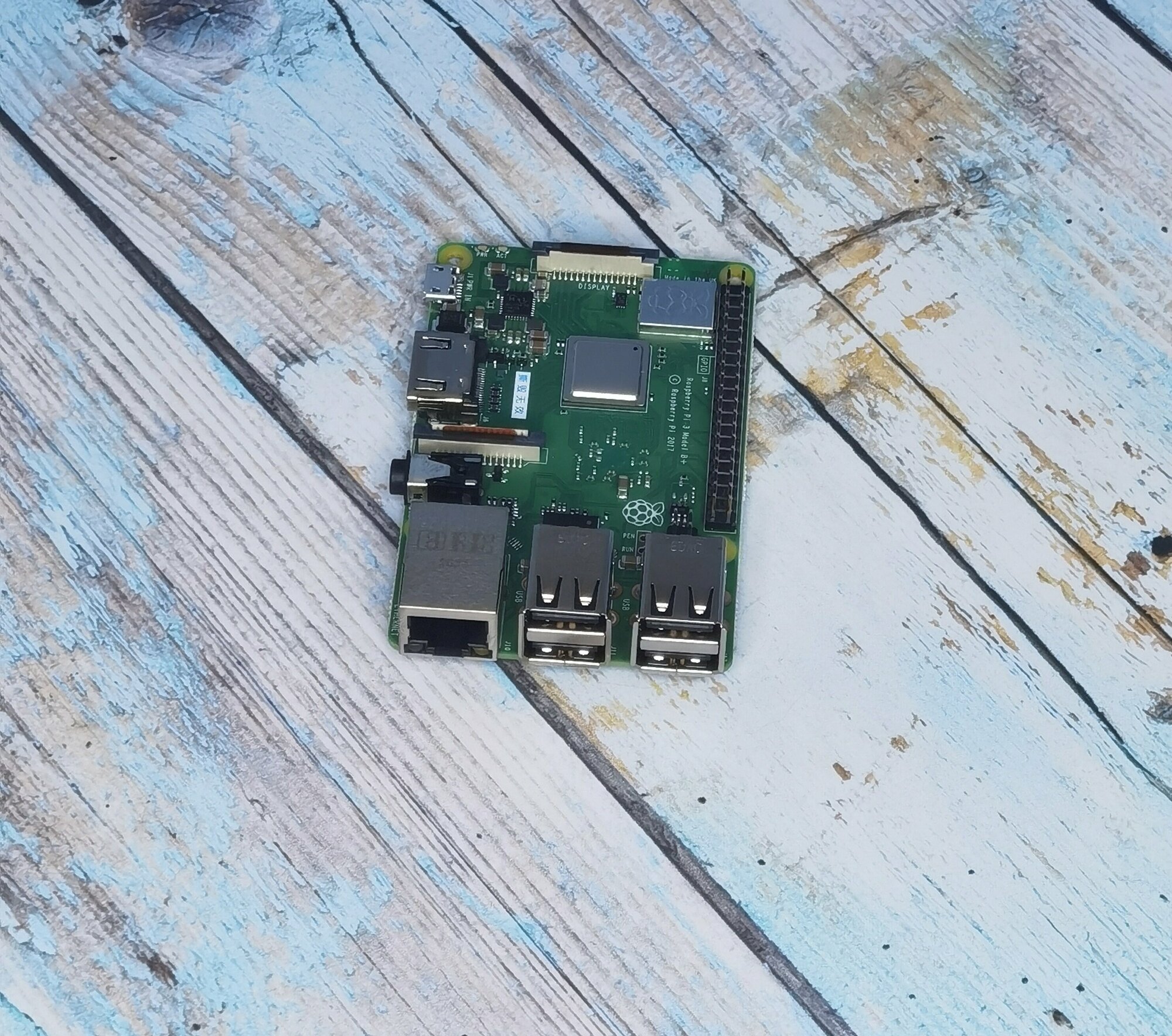 Мини ПК RASPBERRY NUC Pi 3 Model B+, Broadcom BCM2837B0, LPDDR2 1ГБ, CR, noOS [ra433] - фото №4