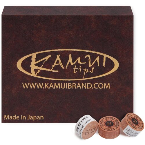 Наклейка для кия Камуи Ориджинал / Kamui Original 12,5мм Hard, 1 шт.