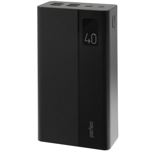 Внешний аккумулятор Perfeo MOUNTAINS PF_D0144 40000 мАч 4 USB 3А быстрая зарядка черный 6676₽