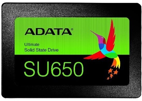 SSD диск Adata 2.5" SU650 120 Гб SATA III TLC 3D NAND (ASU650SS-120GT-R)