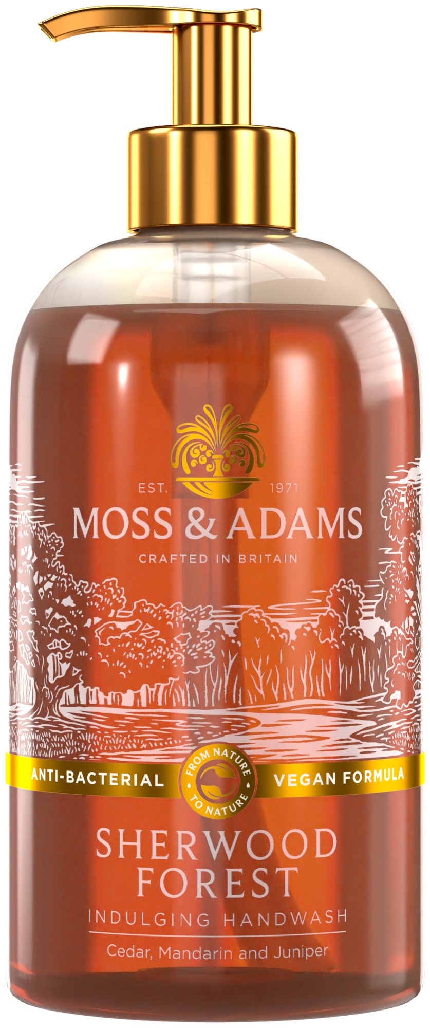 Moss & Adams Мыло жидкое Sherwood Forest