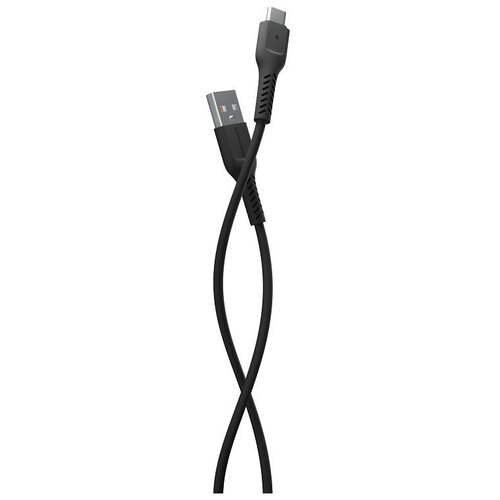 Кабель More choice USB - USB Type-C (K16a) только для зарядки, 1 м, 1 шт., black