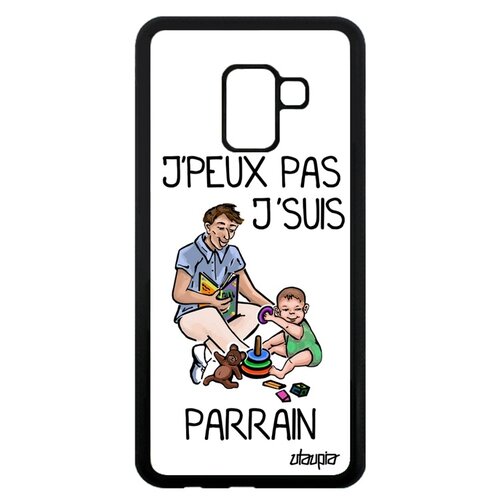 фото Чехол для galaxy a8 2018, "не могу - стал крестным!" отец карикатура utaupia