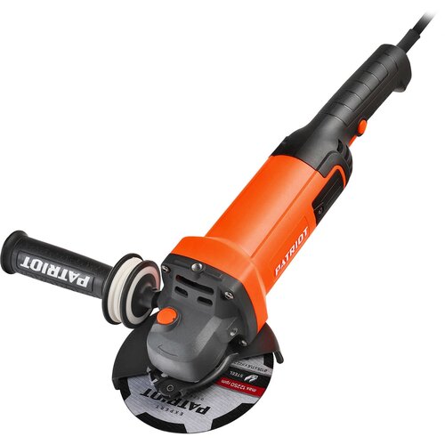 Машина углошлифовальная УШМ PATRIOT AG 128 двуручная 1300Вт 11000 обмин 559000₽