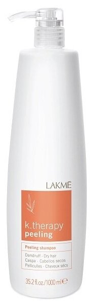 Шампунь против перхоти для сухих волос Peeling Shampoo Dandruff Dry Hair, Lakme, 1000 мл.