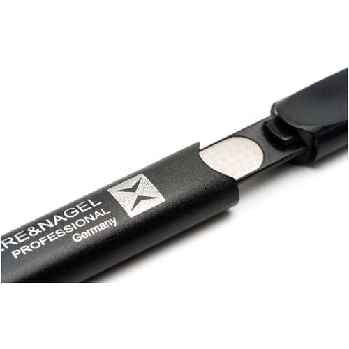 Пилка запайка для ногтей и маникюра пилочка маникюрная металлическая лазерная алмазная двусторонняя